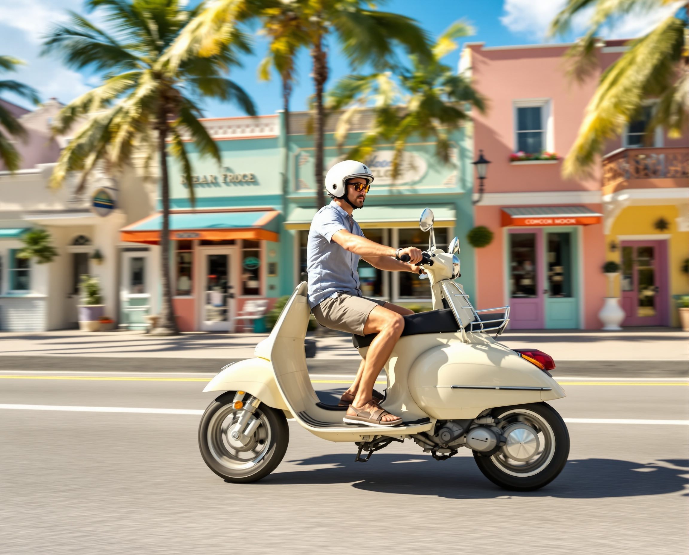 Vintage Scooter Coastal Run